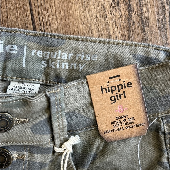 Hippie Girl Camouflage regular rise Skinny Jeans - Picture 2 of 6